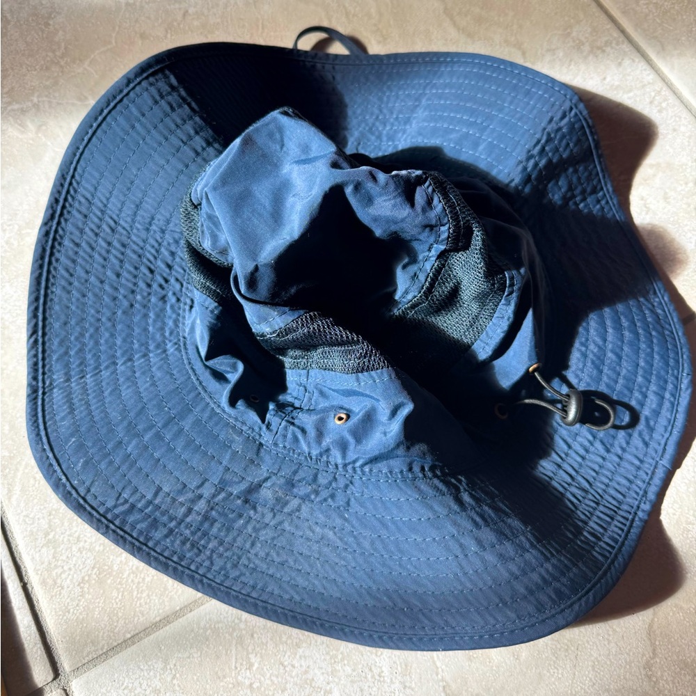 ☀️Blue Outdoor Sun Hat, foldable, travel, hat